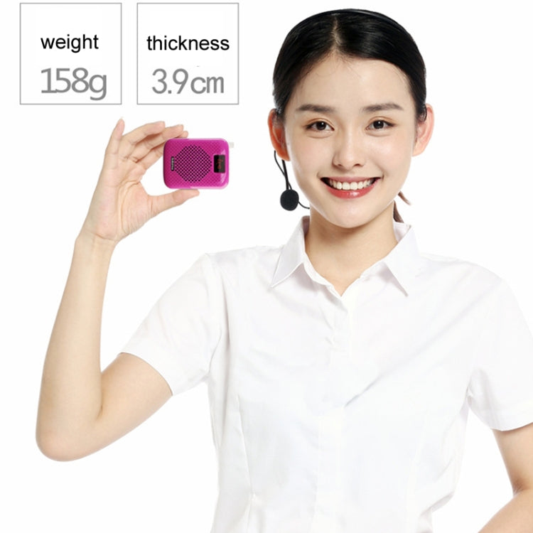 Rolton K500 Bluetooth Audio Speaker Megaphone Voice Amplifier Support FM TF Recording