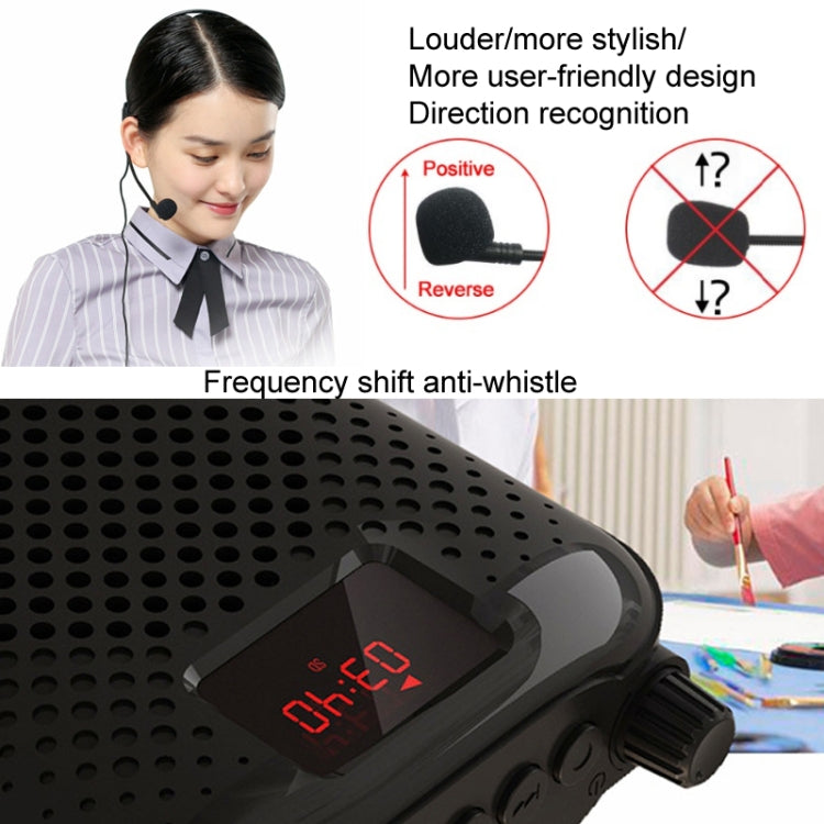 Rolton K500 Bluetooth Audio Speaker Megaphone Voice Amplifier Support FM TF Recording