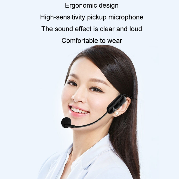 One For Two Outdoor Wireless Microphone Audio Headset Amplifier Loudspeaker