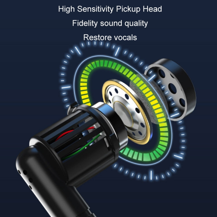 Wireless Head-Mounted Condenser Microphone Anti-Howling Loudspeaker