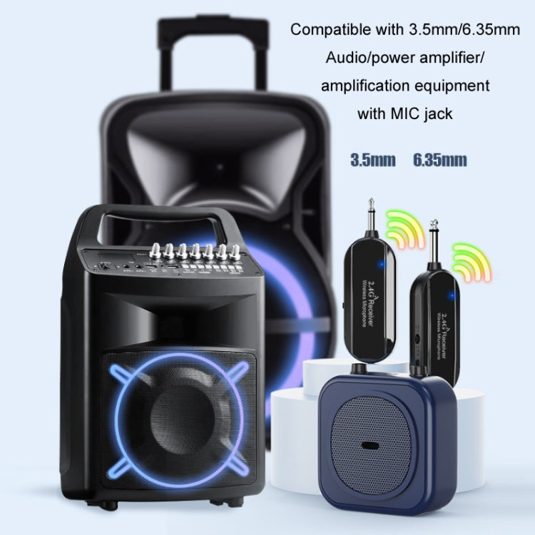 Wireless Head-Mounted Condenser Microphone Anti-Howling Loudspeaker