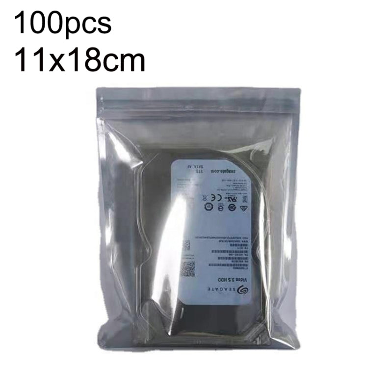 100pcs / Pack 20x30cm Anti-static Shielding Bag Hard Disk Insulation Bag Electronic Plastic Motherboard Packaging Bag