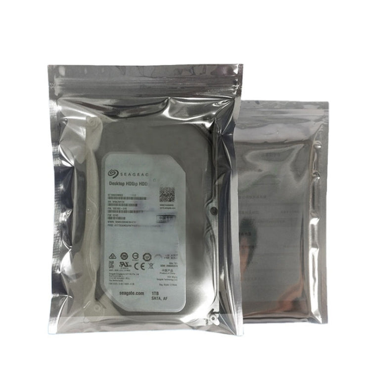 100pcs / Pack 20x30cm Anti-static Shielding Bag Hard Disk Insulation Bag Electronic Plastic Motherboard Packaging Bag