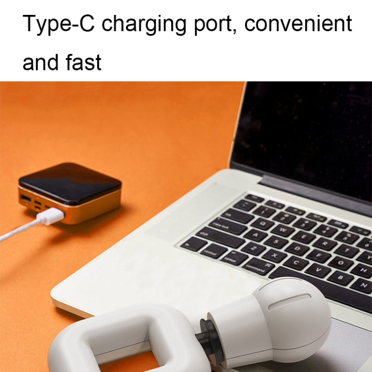 TS201 Square Muscle Relaxation Wireless Fascia Gun Mini Adjustable Portable Massager