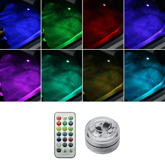 Car Modification Wireless Colorful Remote Control Atmosphere Light