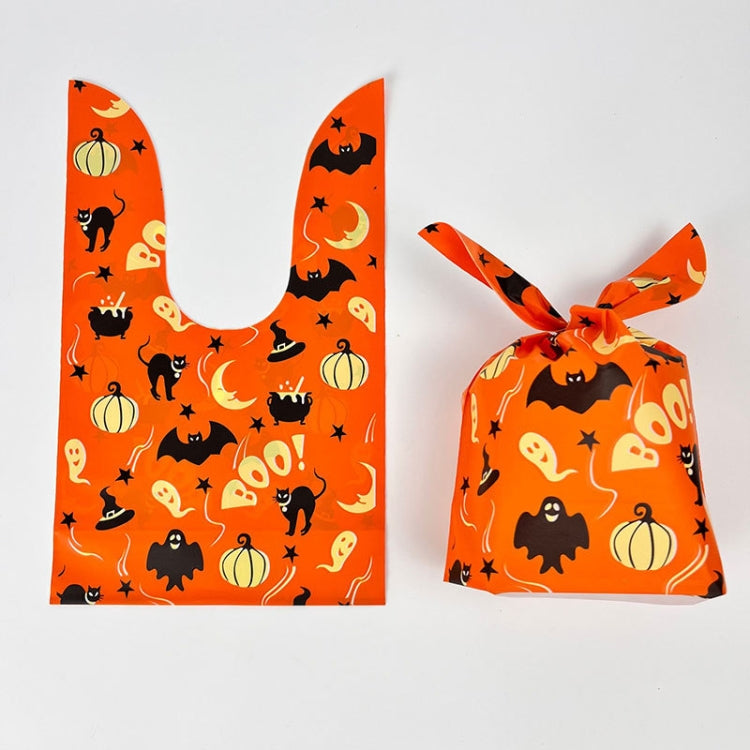 50pcs /Pack Halloween Packaging Bags Candy Snacks Treat Bags
