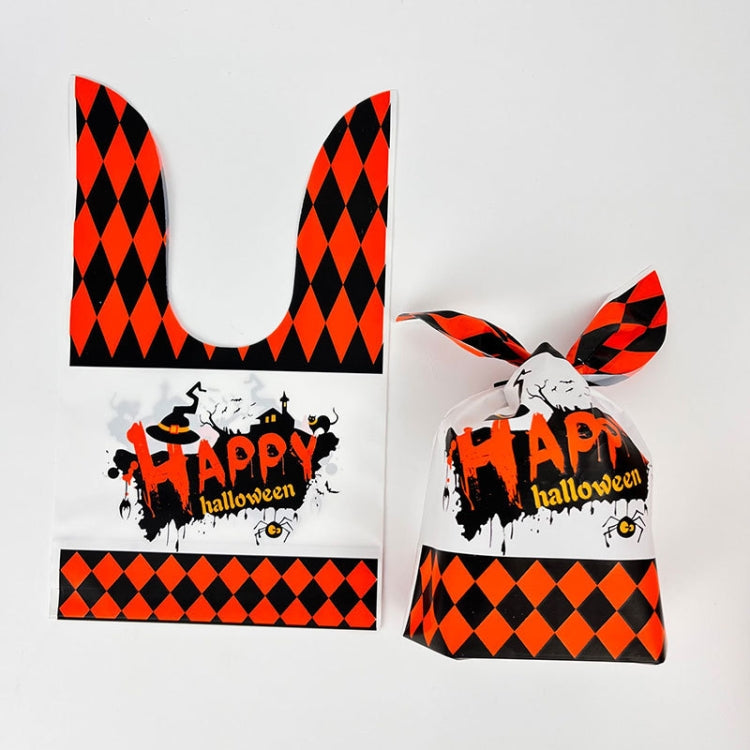 50pcs /Pack Halloween Packaging Bags Candy Snacks Treat Bags