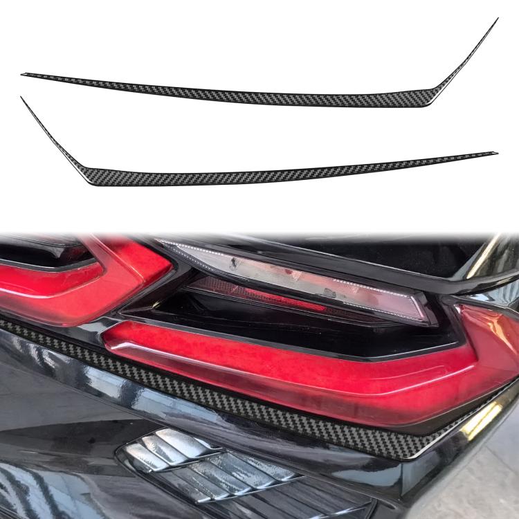 For Chevrolet Corvette C8 2pcs /Set Taillight Lower Trim Sticker