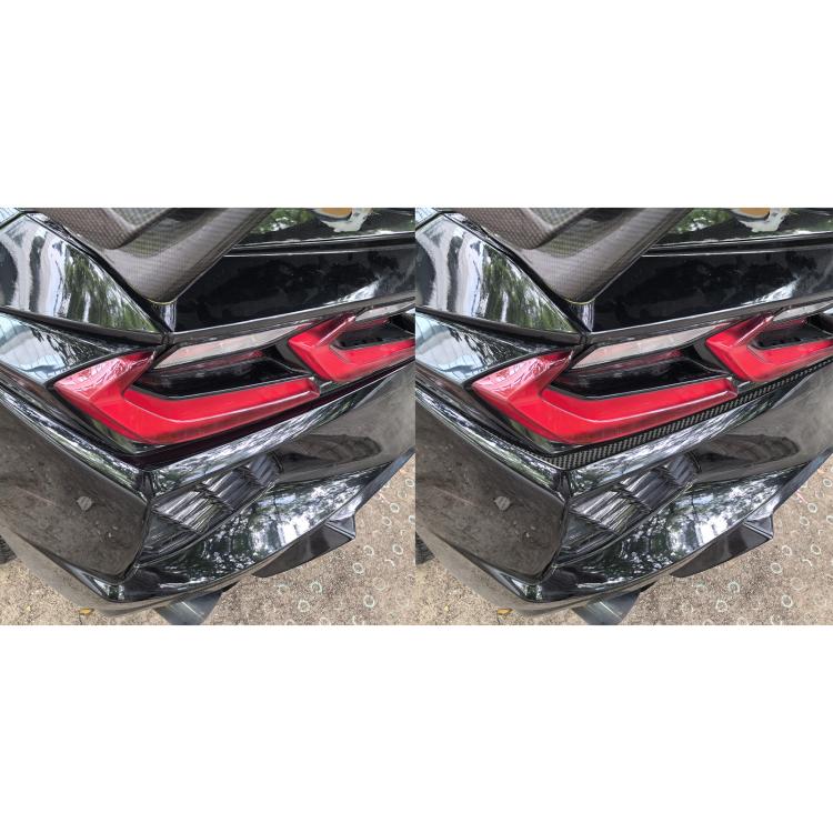 For Chevrolet Corvette C8 2pcs /Set Taillight Lower Trim Sticker