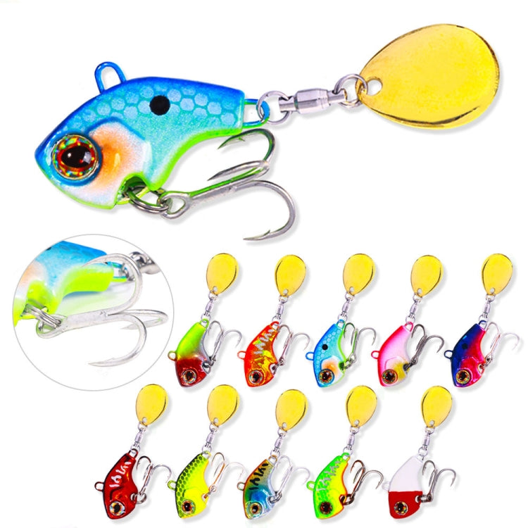 HENGJIA VIB035 Small Whirlwind Sequins Fake Bait Sinking Water VIB Lure