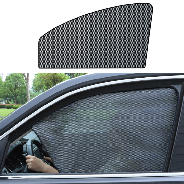 Car Sunshade Magnetic Iron Reflective Mesh Gauze Sunscreen Heat Insulation Sunshade Baffle