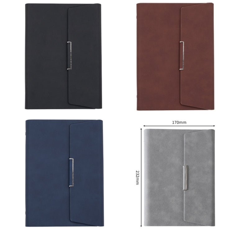 6 Hole Three Fold Loose-leaf Case A5 Business Notebook Office Stationery Notepad