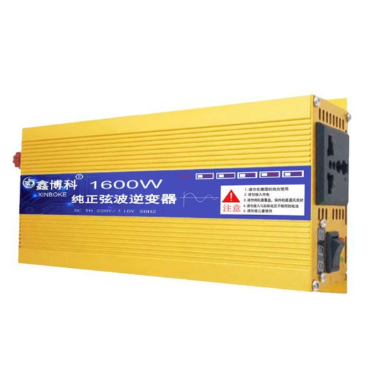 XINBOKE High Power Household Car Sine Wave Inverter, 12V 1600W To 220V 800W(Single Display), 24V 1600W To 220V 800W(Single Display), 48V 1600W To 220V 800W(Single Display), 60V 1600W To 220V 800W(Single Display), 72V 1600W To 220V 800W(Single Display)
