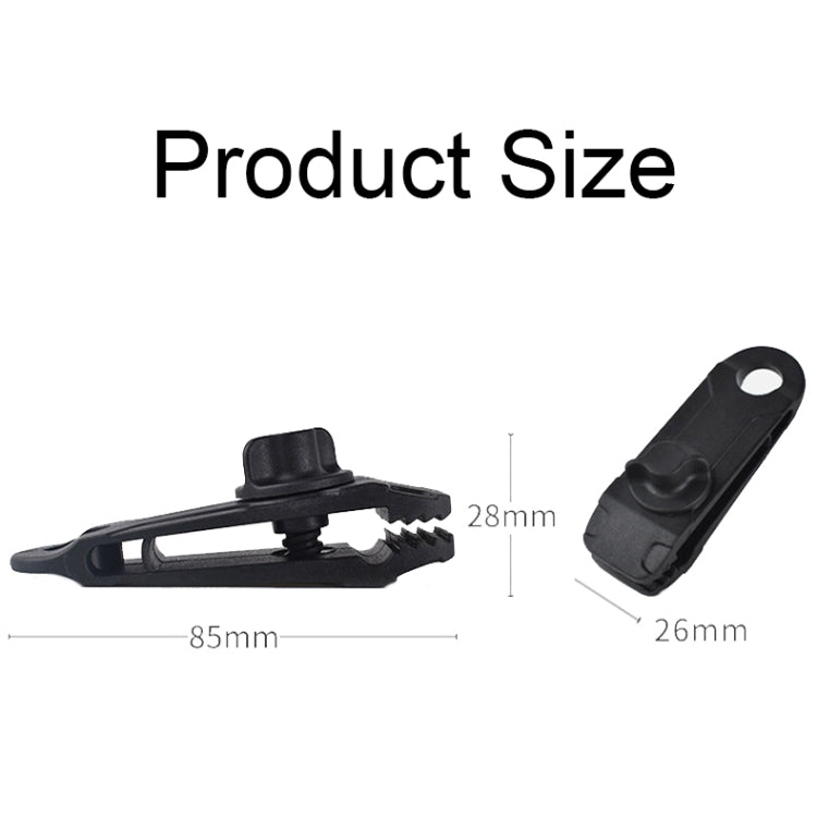 Tent Additional Pull Point Shark Clips Outdoor Camping Canopy Windproof Clip