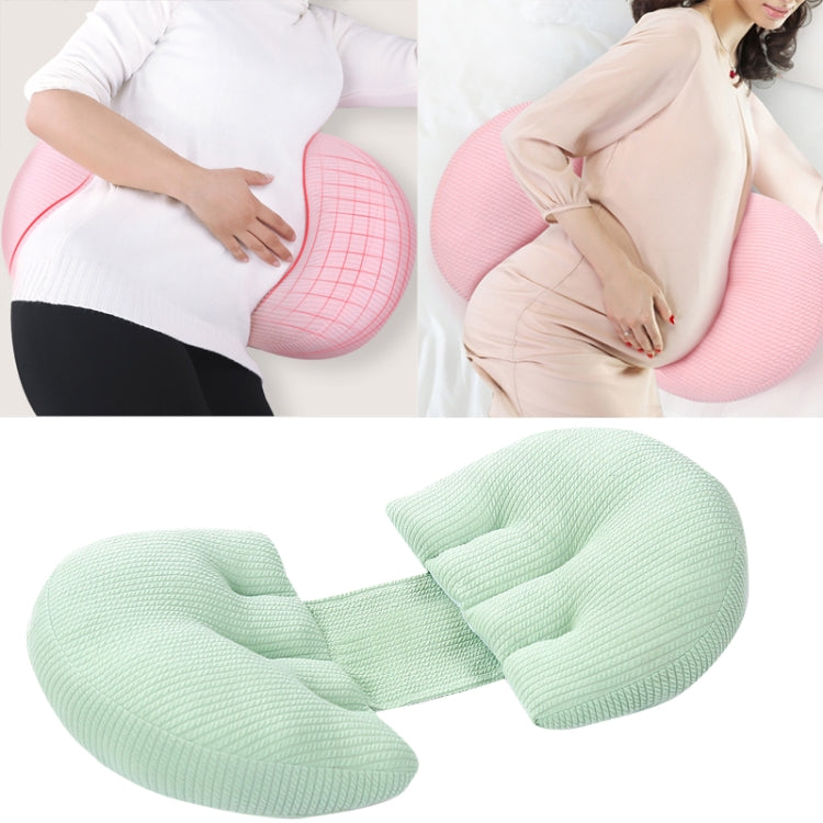 Pregnant Waist Support Cotton Pillow Side Sleepers Cushion Removable and Washable Abdomen Pillow