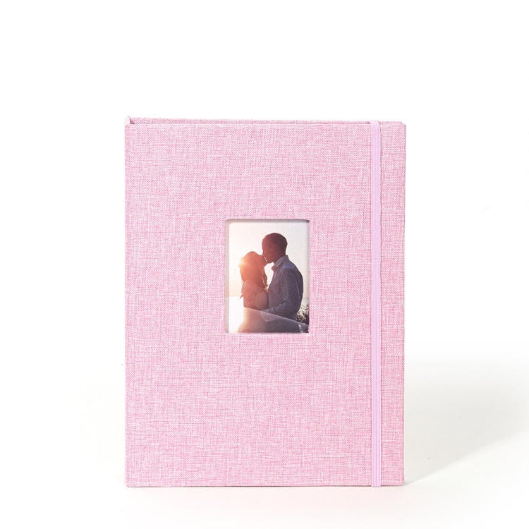 3-inch 208 Pockets Cotton Linen Photo Album Photocard Holder