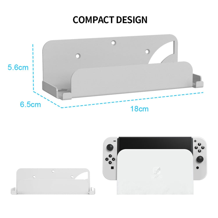 For Switch OLED Game Console JYS Wall Hanging Holder Bracket