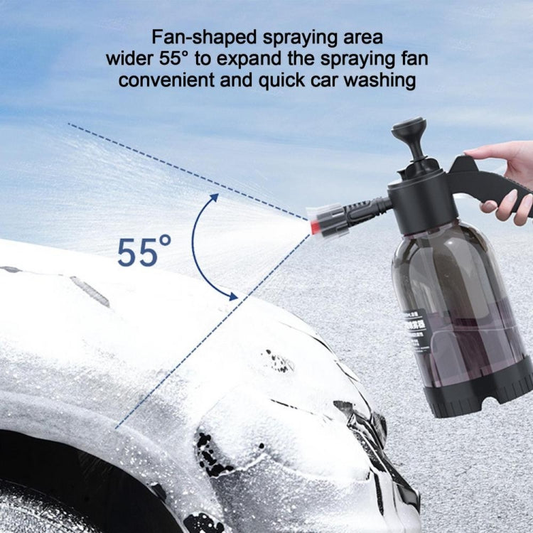 2L Foam Sprayer Pressure Spray Bottle for Car Washing Plants Watering Fertilizing