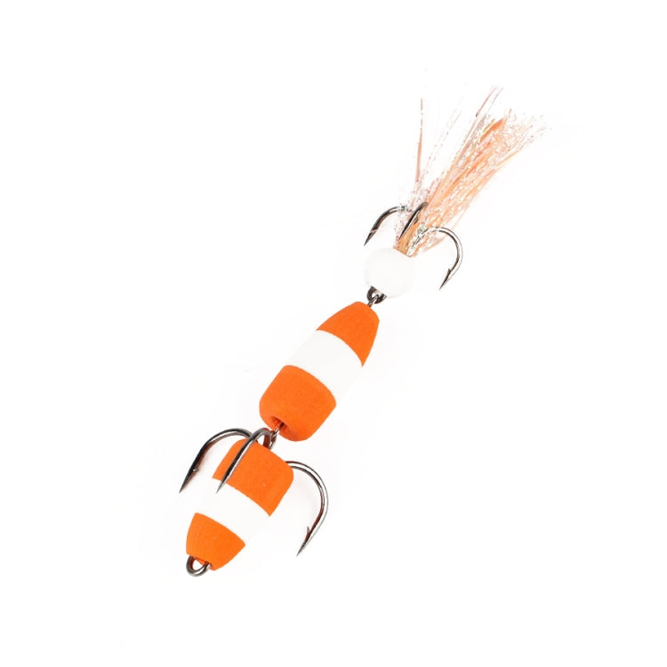 W.P.E PMG-M Foam Hook Soft Worm Bait Three Anchor Hook Fake Lures