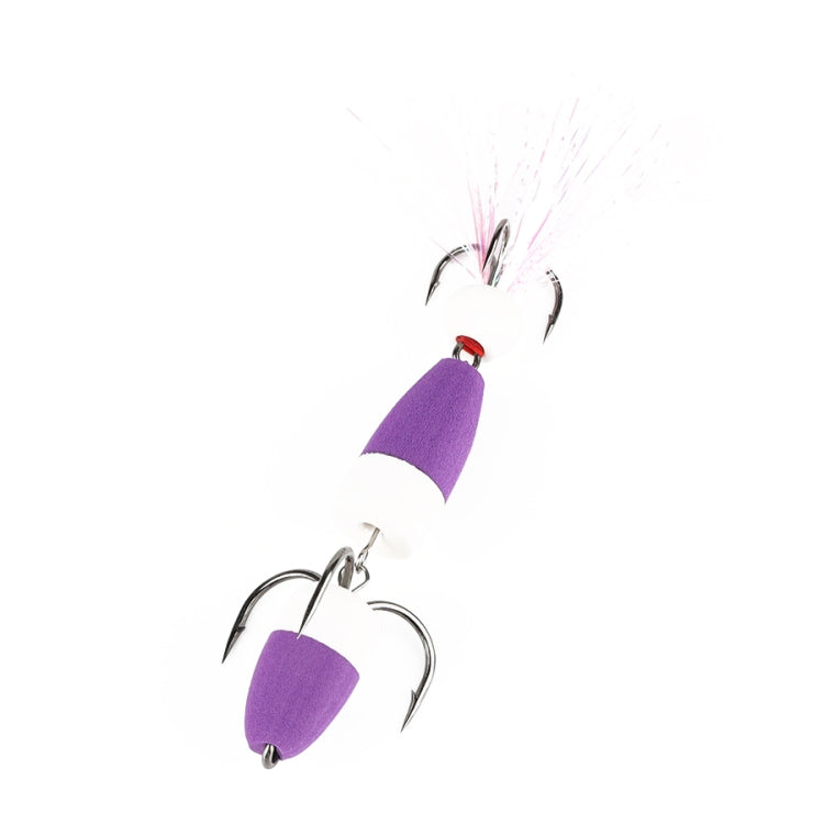 W.P.E PMG-M Foam Hook Soft Worm Bait Three Anchor Hook Fake Lures