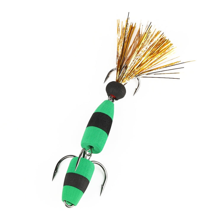 W.P.E PMG-M Foam Hook Soft Worm Bait Three Anchor Hook Fake Lures
