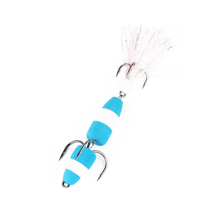 W.P.E PMG-M Foam Hook Soft Worm Bait Three Anchor Hook Fake Lures
