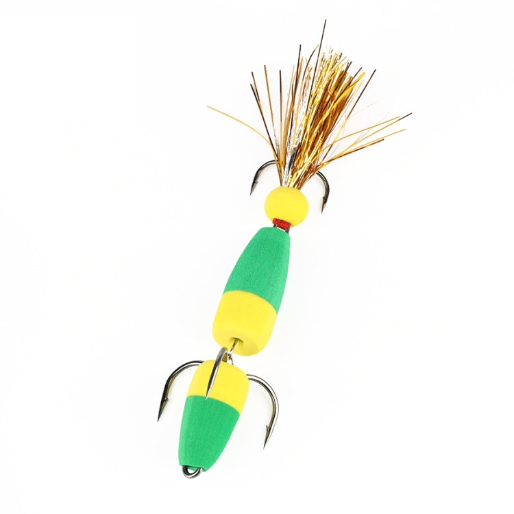 W.P.E PMG-M Foam Hook Soft Worm Bait Three Anchor Hook Fake Lures