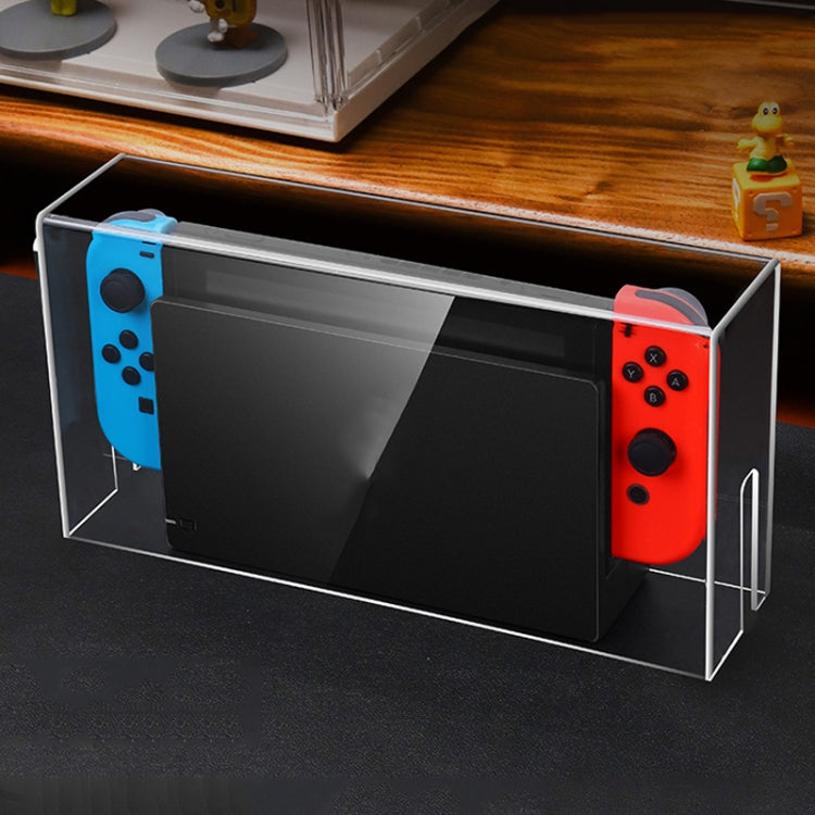 035 for Nintendo Switch/Oled Game Console Display Luminous Base Dustproof Cover, Spec: