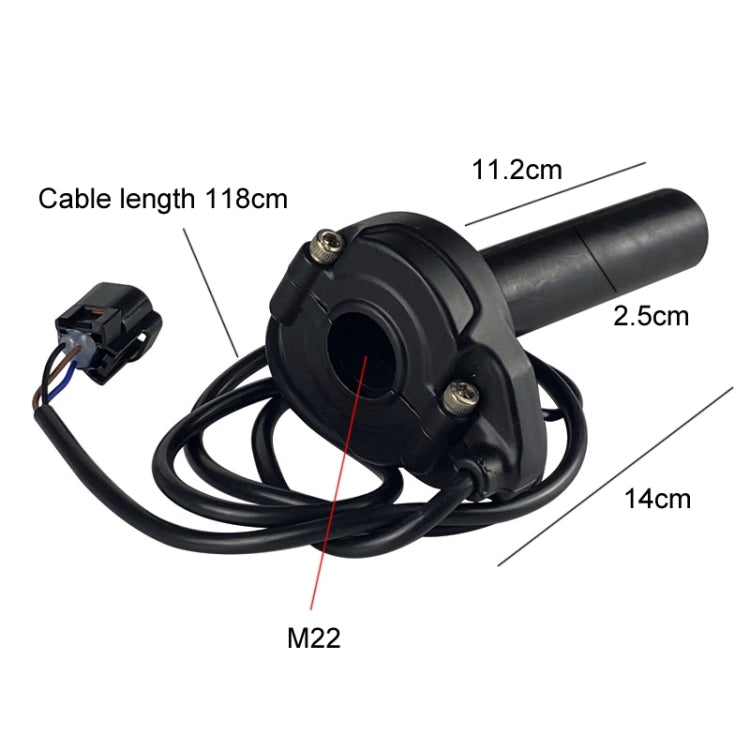 Hall Type Electronic Throttle Handle for Light Off-road Vehicles