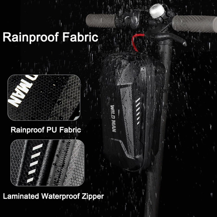 WILD MAN  ES8X Electric Scooter Bicycle Fast Disassembly Hanging Bag EVA Hard Shell Bag