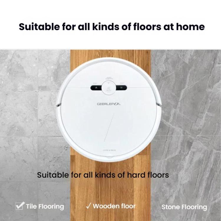 For GEERLEPOL Smart Sweeping Robot 2 in 1 Water Tank Dust Box