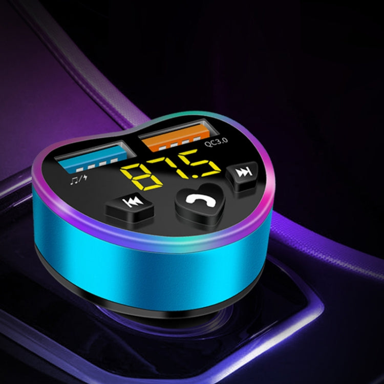 Car MP3 Bluetooth Player FM Transmitter Multifunctional Car Charger