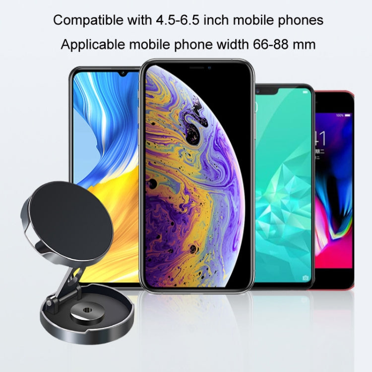 Multi-Angle Positioning Car Folding Circular Car Magnetic Suction Bracket