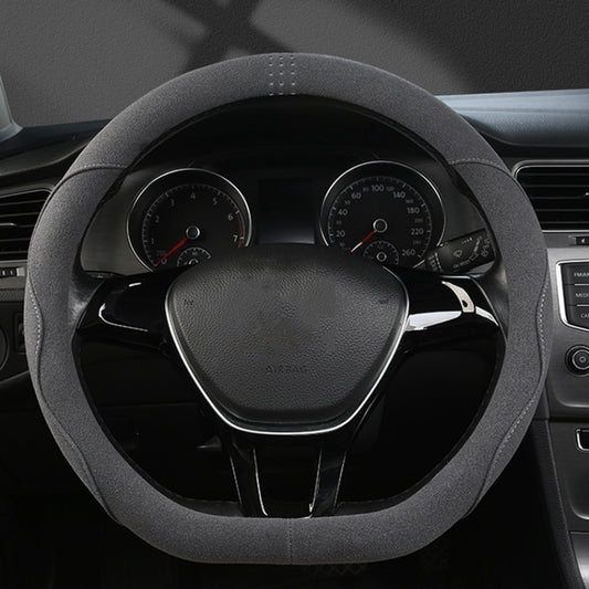 Turned Fur D Type Steering Wheel Cover