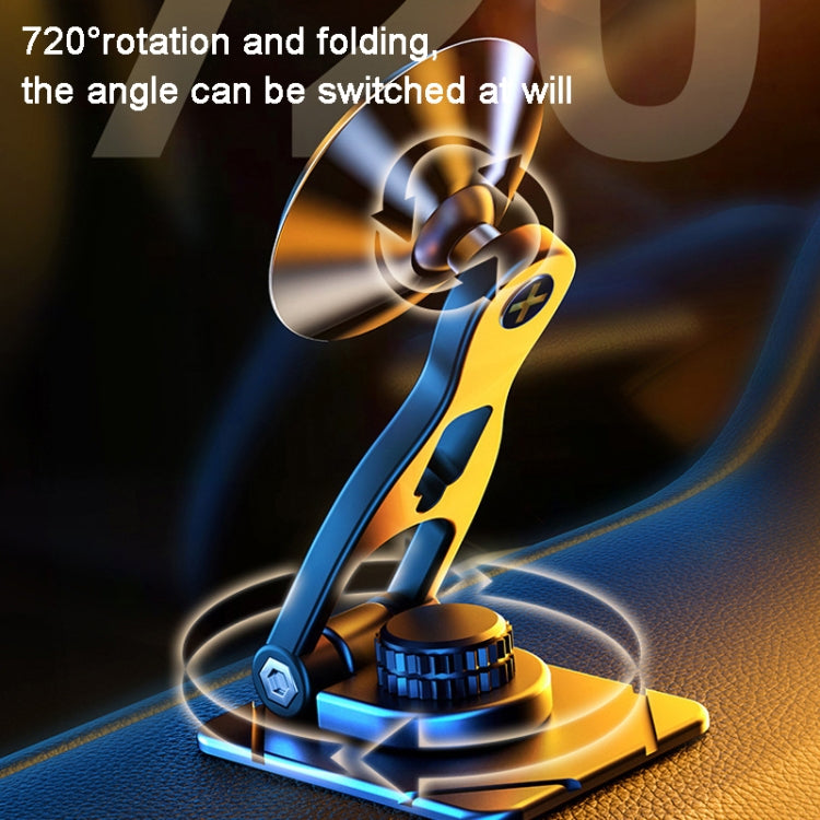 D29 Metal Car Phone Holder Floating Screen Folding Magnetic Phone Holder