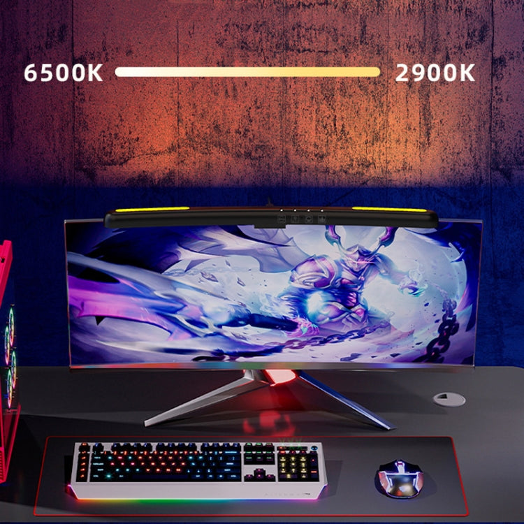 Laptop Curved Screen Hanging Lamp Computer Desk Light