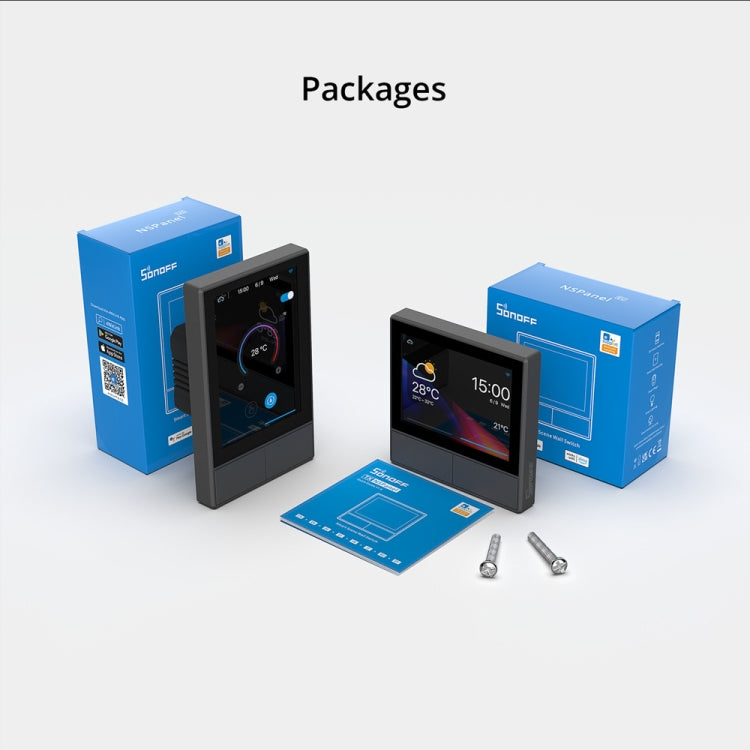 Sonoff NSPanel WiFi Smart Scene Switch Thermostat Temperature All-in-One Control Touch Screen