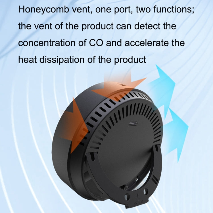 PTH-12 Infrared Carbon Dioxide Detector Portable Temperature And Humidity Air Quality Monitoring Instrument