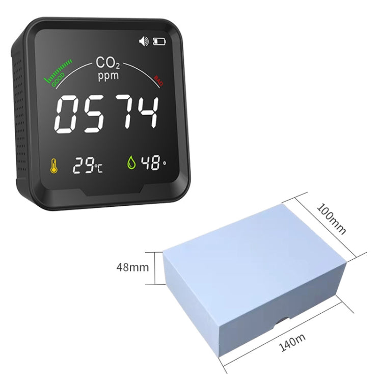 PTH-9C Gas Detector Infrared Carbon Dioxide Detector Temperature And Humidity Meter