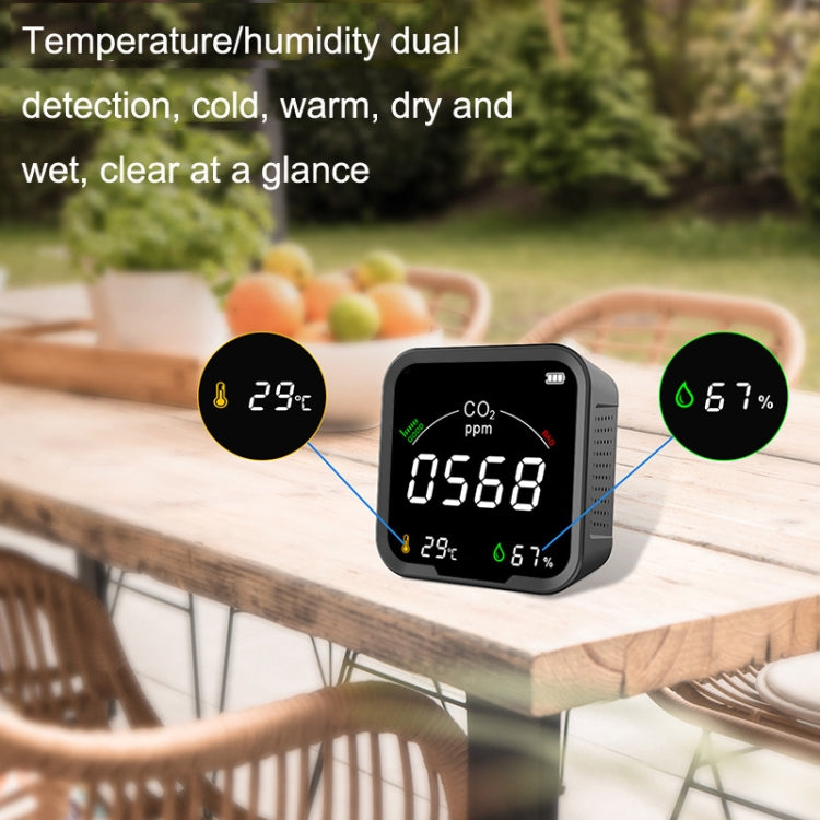 PTH-9C Gas Detector Infrared Carbon Dioxide Detector Temperature And Humidity Meter