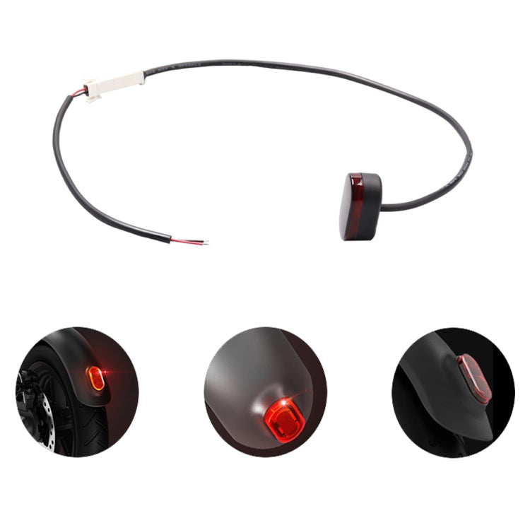 For Xiaomi M365 Electric Scooter Accessories, Fender+Bracket+Taillight