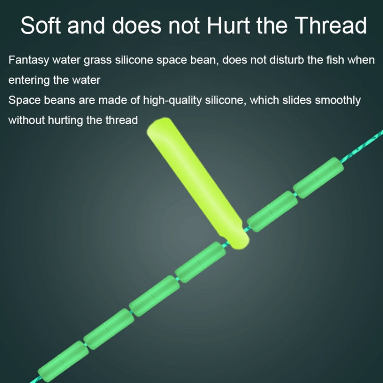 2pcs Outdoor Fishing Anti-tangle Spotted Invisible Line Set with Scale