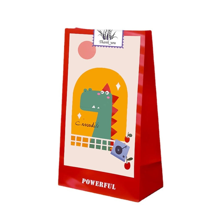 Thank You Square Self-adhesive Gift Food Packaging Seal Sticker Card Label