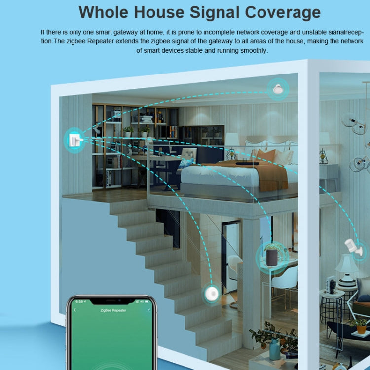 Tuya Zigbee Portable USB Wireless Smart Extender Signal Amplifier Repeater