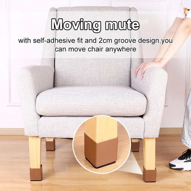 2pcs/set Furniture Carbon Steel Wraparound Heightening Foot Pad, Style: