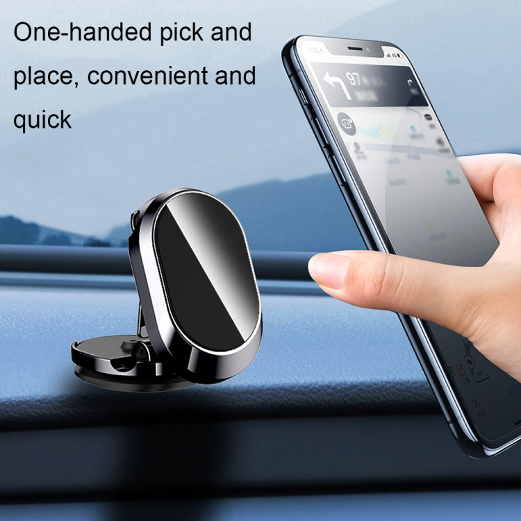 U18 Mini Car Foldable Rotating Magnetic Mobile Phone Navigation Holder