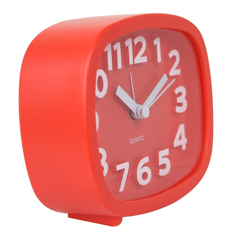 Square Candy Color Stereo Digital Silent Alarm Clock Children Student Alarm Clock