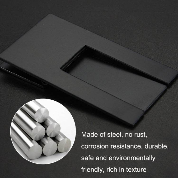 2pcs Stainless Steel Cigar Holder Portable Folding Cigarette Holder