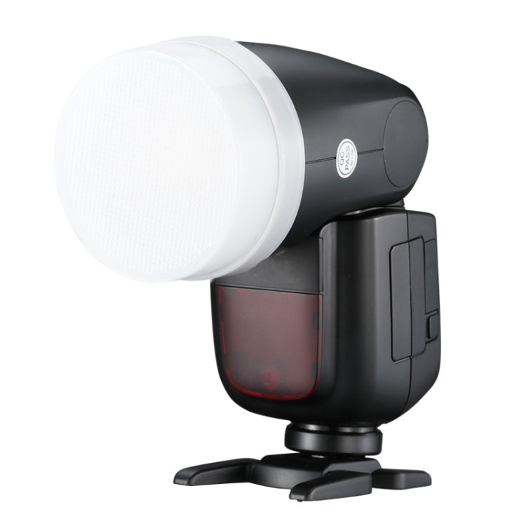 Round Light Head Universal SLR Camera Top Hot Shoe Light Soapbox, For Godox V1/AD100Pro/AD200/AD200Pro, For Godox V1/AD100Pro/AD200/AD200Pro(Blue), For Godox V1/AD100Pro/AD200/AD200Pro(White), For Godox V1/AD100Pro/AD200/AD200Pro(Yellow)
