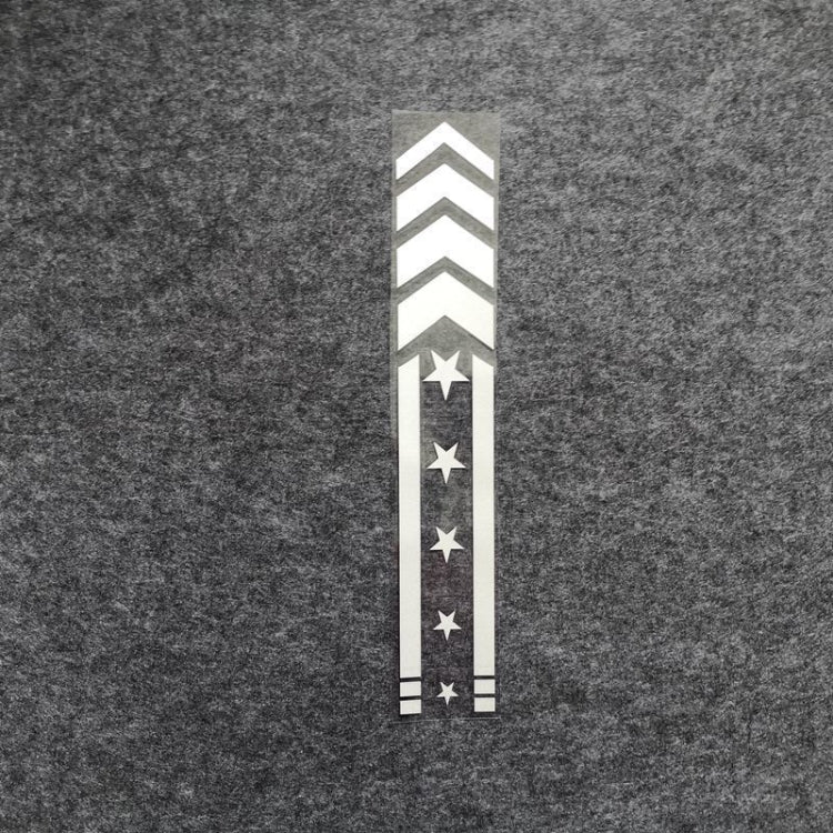 10pcs Motorcycle Car Fender Reflective Sticker Modified Decorative Waterproof Sticker